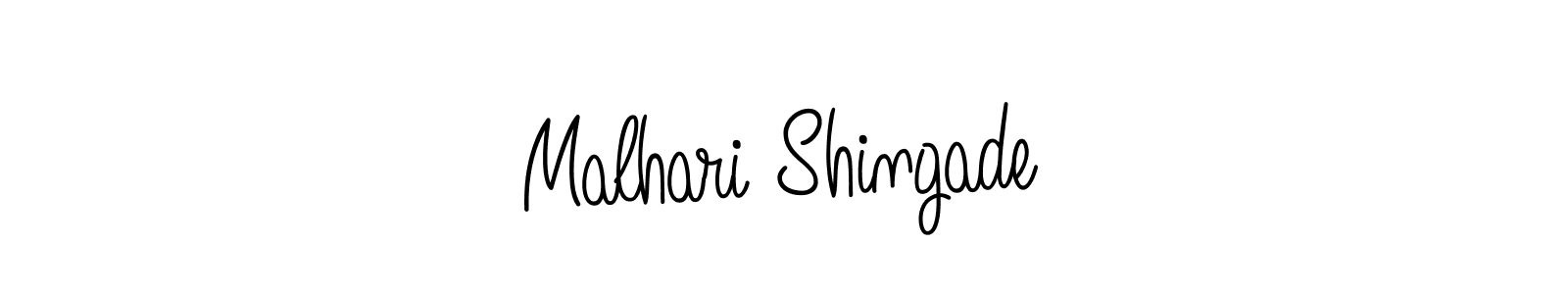 How to Draw Malhari Shingade signature style? Angelique-Rose-font-FFP is a latest design signature styles for name Malhari Shingade. Malhari Shingade signature style 5 images and pictures png