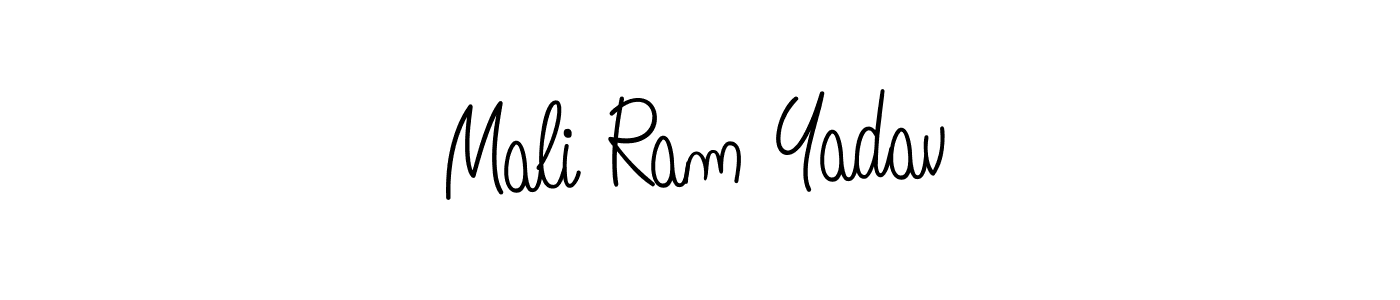 Make a beautiful signature design for name Mali Ram Yadav. Use this online signature maker to create a handwritten signature for free. Mali Ram Yadav signature style 5 images and pictures png