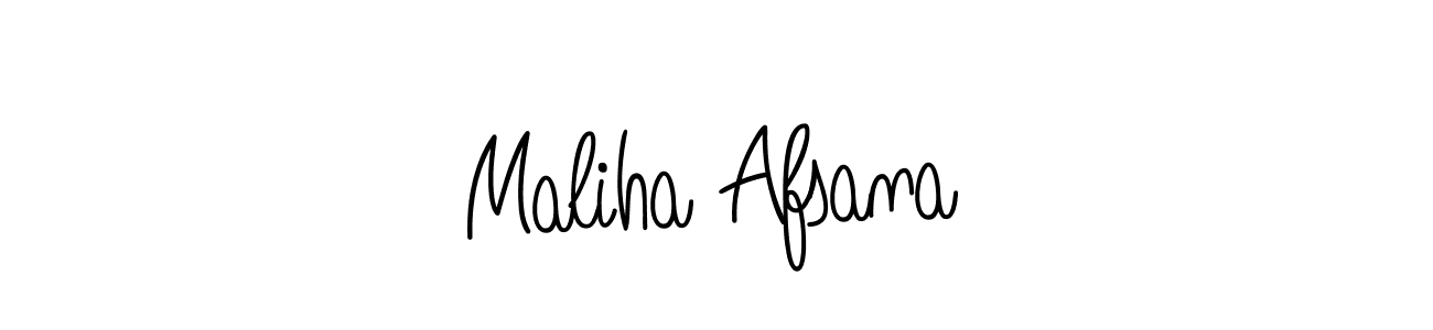 The best way (Angelique-Rose-font-FFP) to make a short signature is to pick only two or three words in your name. The name Maliha Afsana include a total of six letters. For converting this name. Maliha Afsana signature style 5 images and pictures png