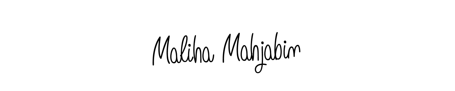 How to make Maliha Mahjabin signature? Angelique-Rose-font-FFP is a professional autograph style. Create handwritten signature for Maliha Mahjabin name. Maliha Mahjabin signature style 5 images and pictures png