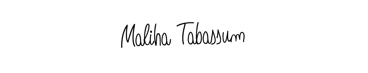 Best and Professional Signature Style for Maliha Tabassum. Angelique-Rose-font-FFP Best Signature Style Collection. Maliha Tabassum signature style 5 images and pictures png