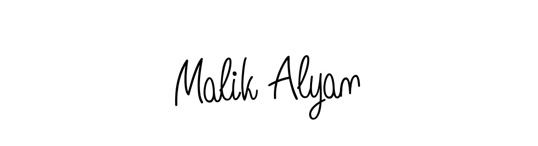 Once you've used our free online signature maker to create your best signature Angelique-Rose-font-FFP style, it's time to enjoy all of the benefits that Malik Alyan name signing documents. Malik Alyan signature style 5 images and pictures png