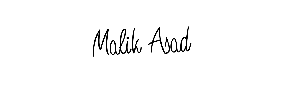 Create a beautiful signature design for name Malik Asad. With this signature (Angelique-Rose-font-FFP) fonts, you can make a handwritten signature for free. Malik Asad signature style 5 images and pictures png