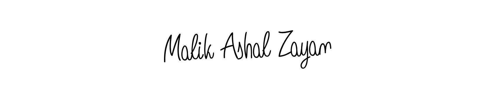 Once you've used our free online signature maker to create your best signature Angelique-Rose-font-FFP style, it's time to enjoy all of the benefits that Malik Ashal Zayan name signing documents. Malik Ashal Zayan signature style 5 images and pictures png