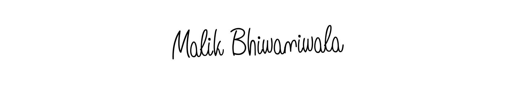 Once you've used our free online signature maker to create your best signature Angelique-Rose-font-FFP style, it's time to enjoy all of the benefits that Malik Bhiwaniwala name signing documents. Malik Bhiwaniwala signature style 5 images and pictures png
