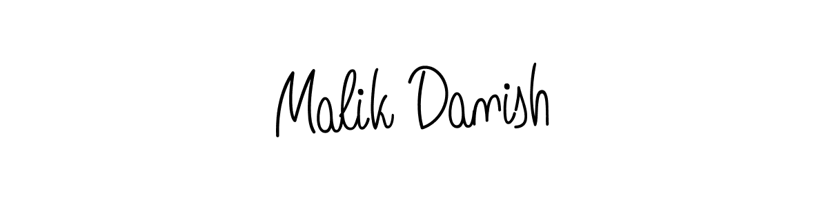 How to Draw Malik Danish signature style? Angelique-Rose-font-FFP is a latest design signature styles for name Malik Danish. Malik Danish signature style 5 images and pictures png