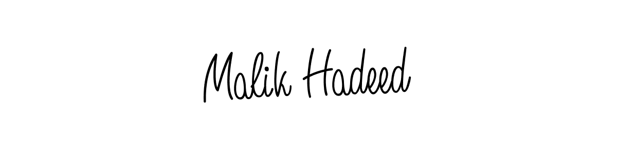 Make a beautiful signature design for name Malik Hadeed. Use this online signature maker to create a handwritten signature for free. Malik Hadeed signature style 5 images and pictures png