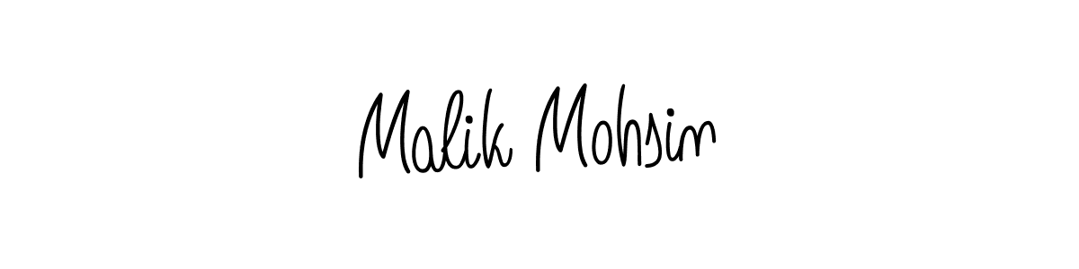 Make a beautiful signature design for name Malik Mohsin. Use this online signature maker to create a handwritten signature for free. Malik Mohsin signature style 5 images and pictures png