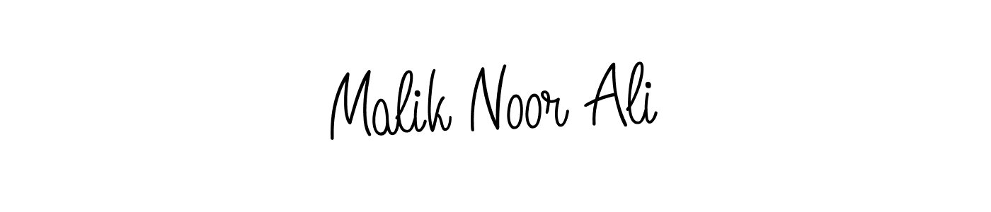 How to Draw Malik Noor Ali signature style? Angelique-Rose-font-FFP is a latest design signature styles for name Malik Noor Ali. Malik Noor Ali signature style 5 images and pictures png