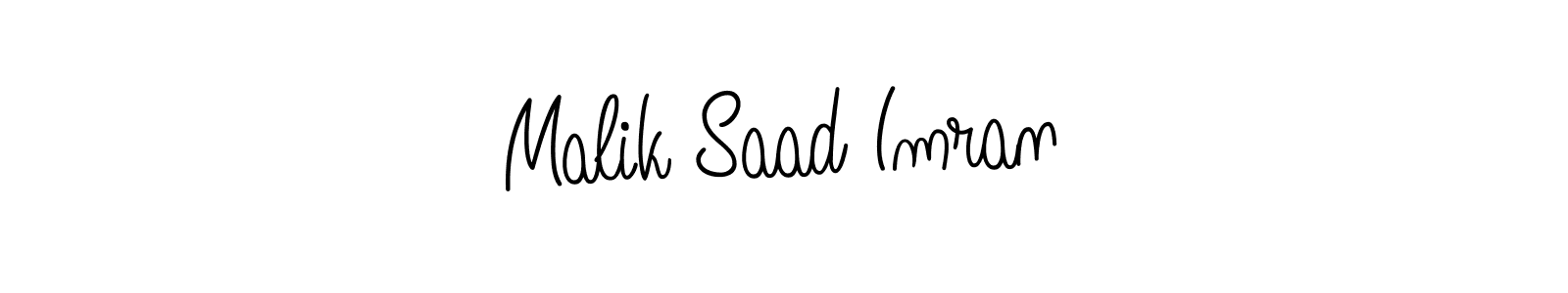 Similarly Angelique-Rose-font-FFP is the best handwritten signature design. Signature creator online .You can use it as an online autograph creator for name Malik Saad Imran. Malik Saad Imran signature style 5 images and pictures png