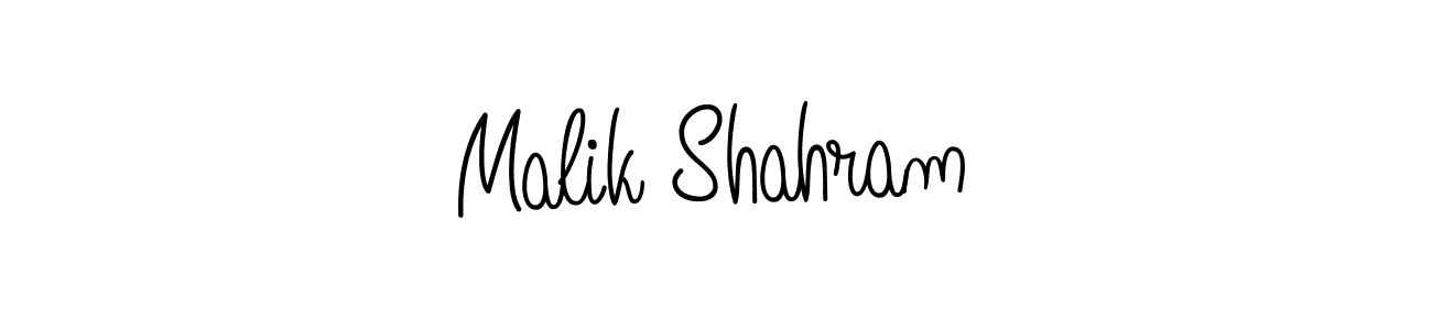 How to Draw Malik Shahram signature style? Angelique-Rose-font-FFP is a latest design signature styles for name Malik Shahram. Malik Shahram signature style 5 images and pictures png