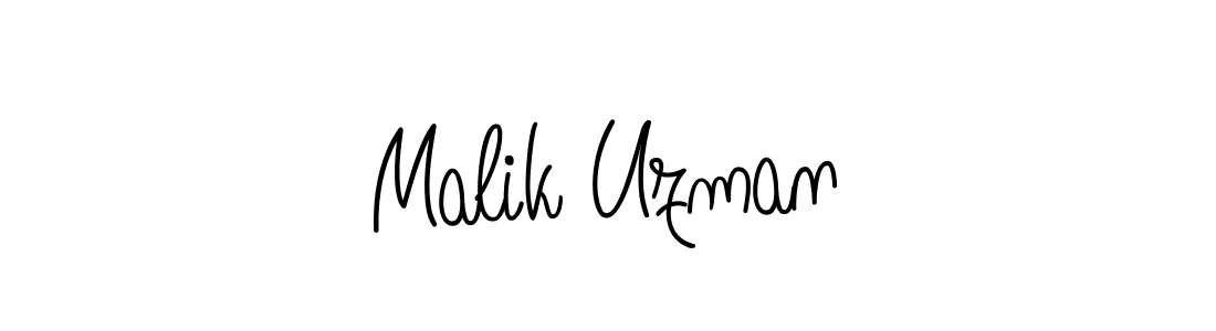 Make a short Malik Uzman signature style. Manage your documents anywhere anytime using Angelique-Rose-font-FFP. Create and add eSignatures, submit forms, share and send files easily. Malik Uzman signature style 5 images and pictures png