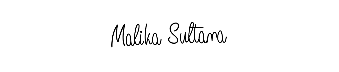 Make a beautiful signature design for name Malika Sultana. Use this online signature maker to create a handwritten signature for free. Malika Sultana signature style 5 images and pictures png