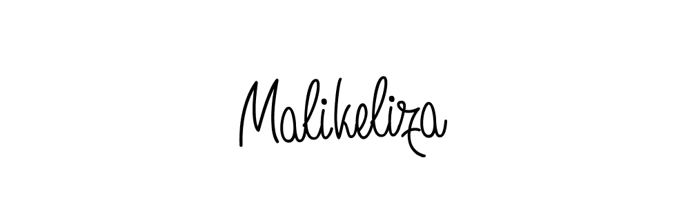 Create a beautiful signature design for name Malikeliza. With this signature (Angelique-Rose-font-FFP) fonts, you can make a handwritten signature for free. Malikeliza signature style 5 images and pictures png