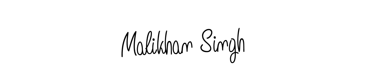 Once you've used our free online signature maker to create your best signature Angelique-Rose-font-FFP style, it's time to enjoy all of the benefits that Malikhan Singh name signing documents. Malikhan Singh signature style 5 images and pictures png