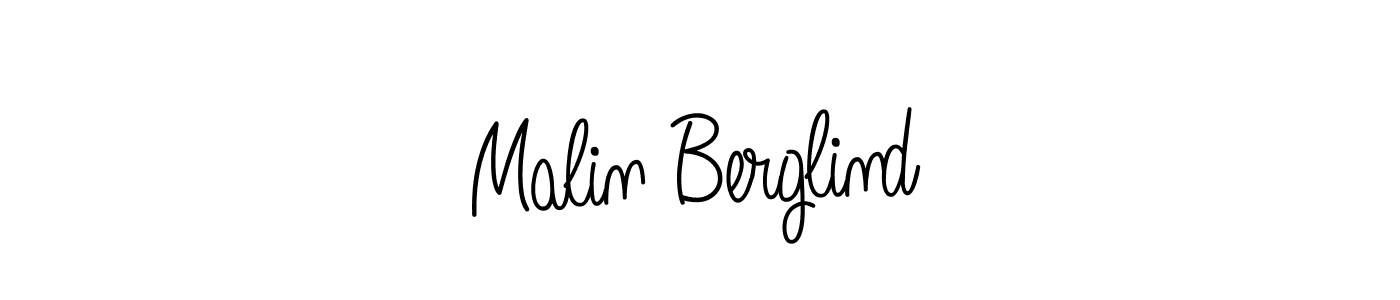 Angelique-Rose-font-FFP is a professional signature style that is perfect for those who want to add a touch of class to their signature. It is also a great choice for those who want to make their signature more unique. Get Malin Berglind name to fancy signature for free. Malin Berglind signature style 5 images and pictures png