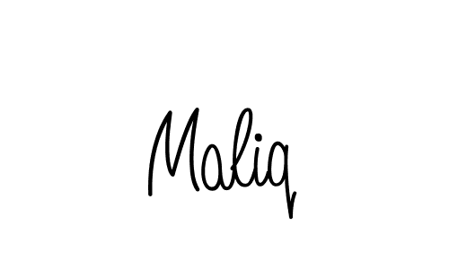 The best way (Angelique-Rose-font-FFP) to make a short signature is to pick only two or three words in your name. The name Maliq include a total of six letters. For converting this name. Maliq signature style 5 images and pictures png