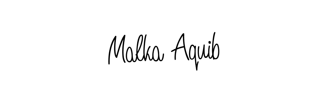 You can use this online signature creator to create a handwritten signature for the name Malka Aquib. This is the best online autograph maker. Malka Aquib signature style 5 images and pictures png