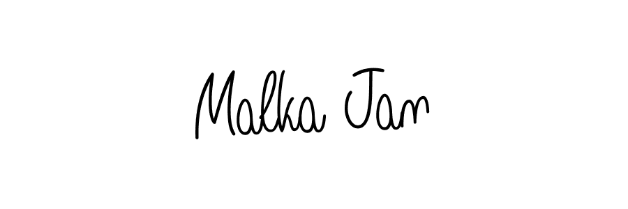 Angelique-Rose-font-FFP is a professional signature style that is perfect for those who want to add a touch of class to their signature. It is also a great choice for those who want to make their signature more unique. Get Malka Jan name to fancy signature for free. Malka Jan signature style 5 images and pictures png