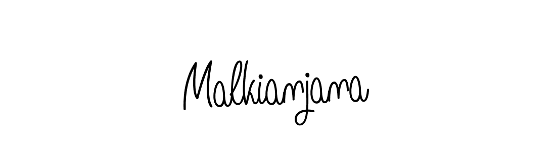 Similarly Angelique-Rose-font-FFP is the best handwritten signature design. Signature creator online .You can use it as an online autograph creator for name Malkianjana. Malkianjana signature style 5 images and pictures png