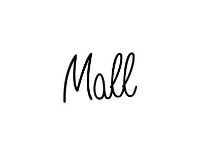 How to Draw Mall signature style? Angelique-Rose-font-FFP is a latest design signature styles for name Mall. Mall signature style 5 images and pictures png