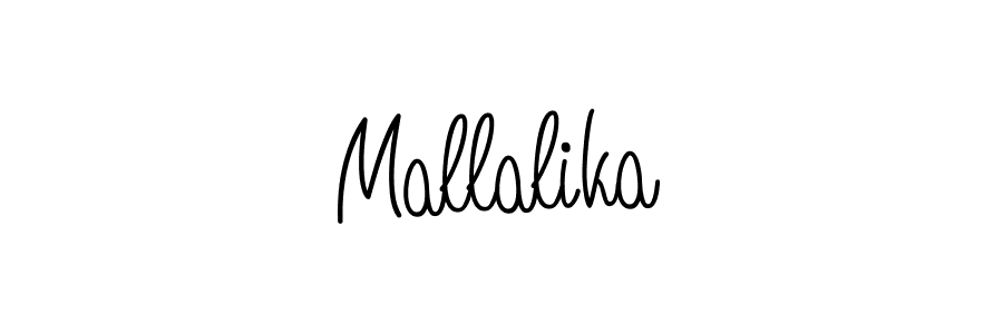 Make a beautiful signature design for name Mallalika. Use this online signature maker to create a handwritten signature for free. Mallalika signature style 5 images and pictures png
