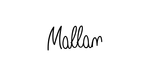 Also we have Mallan name is the best signature style. Create professional handwritten signature collection using Angelique-Rose-font-FFP autograph style. Mallan signature style 5 images and pictures png