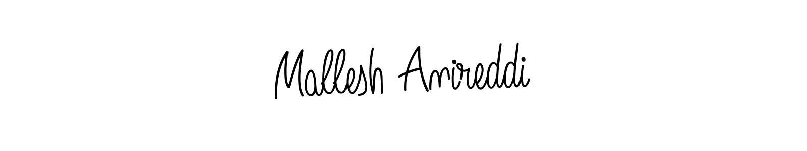 This is the best signature style for the Mallesh Anireddi name. Also you like these signature font (Angelique-Rose-font-FFP). Mix name signature. Mallesh Anireddi signature style 5 images and pictures png