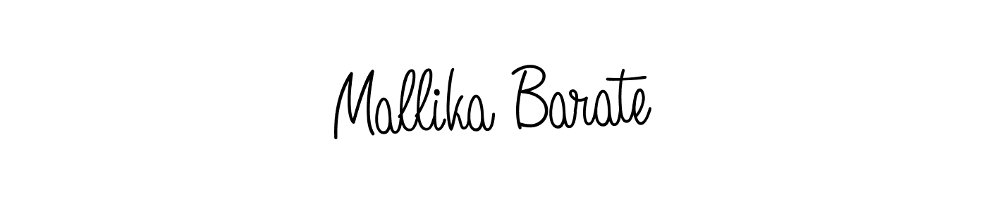 Check out images of Autograph of Mallika Barate name. Actor Mallika Barate Signature Style. Angelique-Rose-font-FFP is a professional sign style online. Mallika Barate signature style 5 images and pictures png