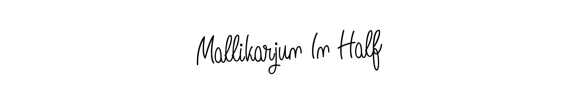 How to make Mallikarjun In Half signature? Angelique-Rose-font-FFP is a professional autograph style. Create handwritten signature for Mallikarjun In Half name. Mallikarjun In Half signature style 5 images and pictures png