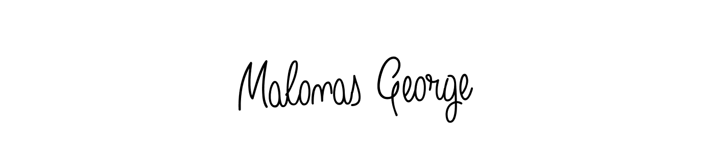 How to make Malonas George signature? Angelique-Rose-font-FFP is a professional autograph style. Create handwritten signature for Malonas George name. Malonas George signature style 5 images and pictures png