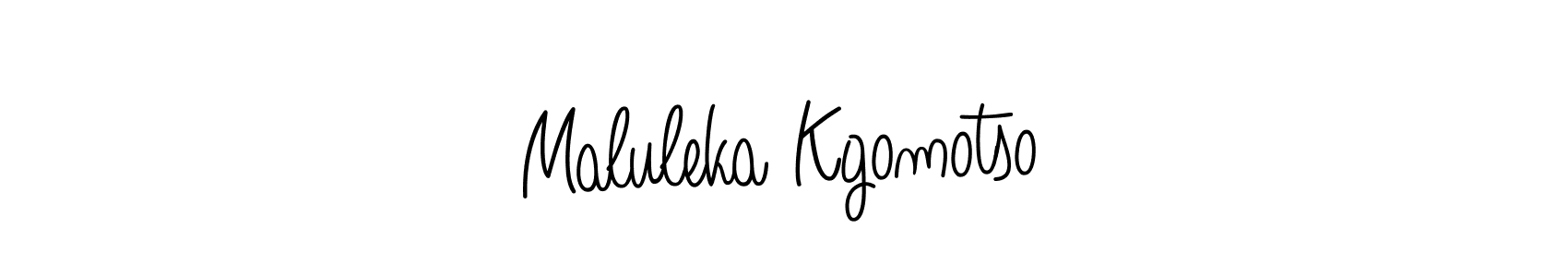 It looks lik you need a new signature style for name Maluleka Kgomotso. Design unique handwritten (Angelique-Rose-font-FFP) signature with our free signature maker in just a few clicks. Maluleka Kgomotso signature style 5 images and pictures png