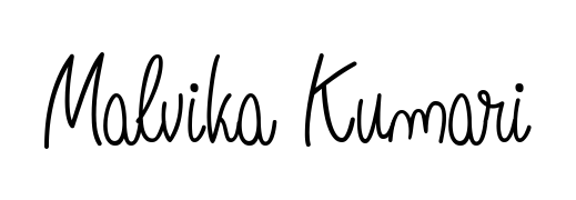 Explore multiple handwriting variations for Malvika Kumari including this stunning Angelique-Rose-font-FFP design. Free to use across all platforms. Malvika Kumari signature style 5 images and pictures png