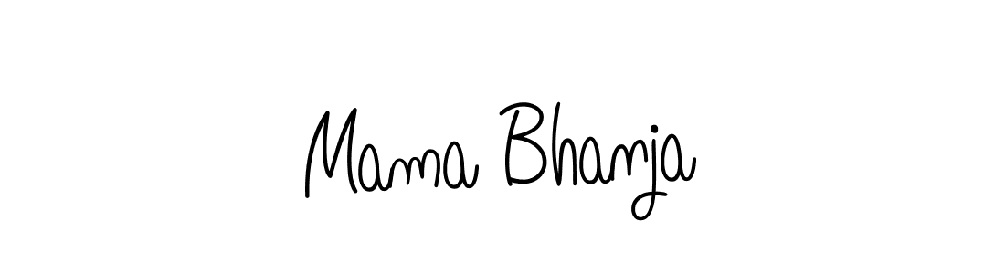 How to make Mama Bhanja signature? Angelique-Rose-font-FFP is a professional autograph style. Create handwritten signature for Mama Bhanja name. Mama Bhanja signature style 5 images and pictures png