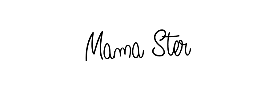 You can use this online signature creator to create a handwritten signature for the name Mama Ster. This is the best online autograph maker. Mama Ster signature style 5 images and pictures png