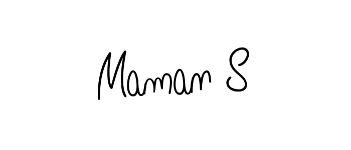 Make a short Maman S signature style. Manage your documents anywhere anytime using Angelique-Rose-font-FFP. Create and add eSignatures, submit forms, share and send files easily. Maman S signature style 5 images and pictures png
