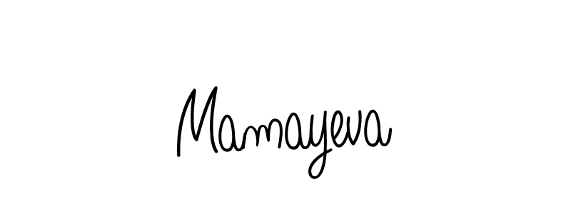 Also we have Mamayeva name is the best signature style. Create professional handwritten signature collection using Angelique-Rose-font-FFP autograph style. Mamayeva signature style 5 images and pictures png