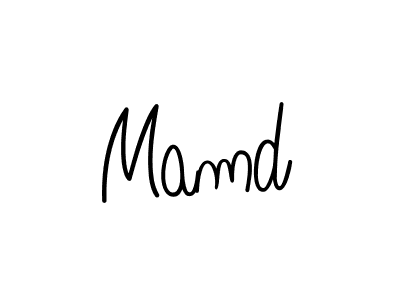 Check out images of Autograph of Mamd name. Actor Mamd Signature Style. Angelique-Rose-font-FFP is a professional sign style online. Mamd signature style 5 images and pictures png