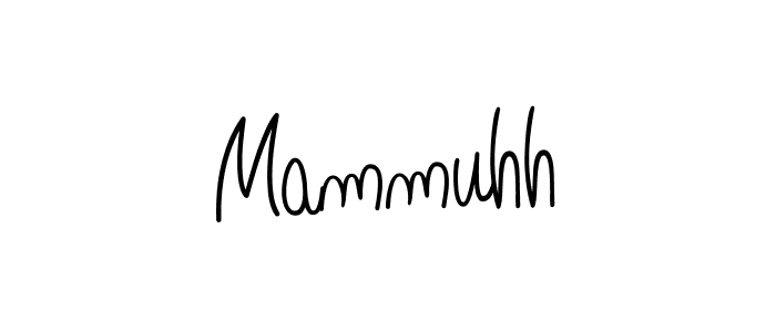 The best way (Angelique-Rose-font-FFP) to make a short signature is to pick only two or three words in your name. The name Mammuhh include a total of six letters. For converting this name. Mammuhh signature style 5 images and pictures png