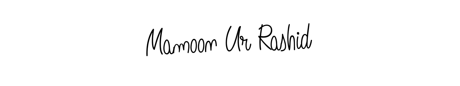 Similarly Angelique-Rose-font-FFP is the best handwritten signature design. Signature creator online .You can use it as an online autograph creator for name Mamoon Ur Rashid. Mamoon Ur Rashid signature style 5 images and pictures png