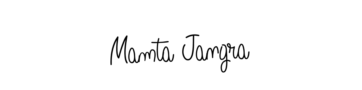 Make a short Mamta Jangra signature style. Manage your documents anywhere anytime using Angelique-Rose-font-FFP. Create and add eSignatures, submit forms, share and send files easily. Mamta Jangra signature style 5 images and pictures png