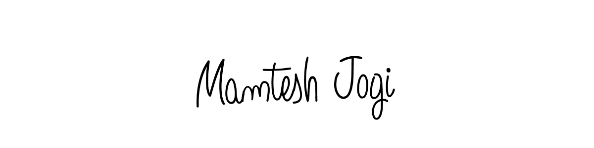 Similarly Angelique-Rose-font-FFP is the best handwritten signature design. Signature creator online .You can use it as an online autograph creator for name Mamtesh Jogi. Mamtesh Jogi signature style 5 images and pictures png