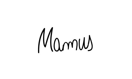 Design your own signature with our free online signature maker. With this signature software, you can create a handwritten (Angelique-Rose-font-FFP) signature for name Mamus. Mamus signature style 5 images and pictures png