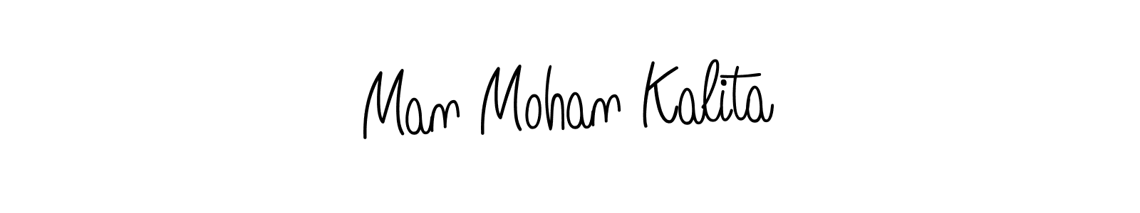 Best and Professional Signature Style for Man Mohan Kalita. Angelique-Rose-font-FFP Best Signature Style Collection. Man Mohan Kalita signature style 5 images and pictures png