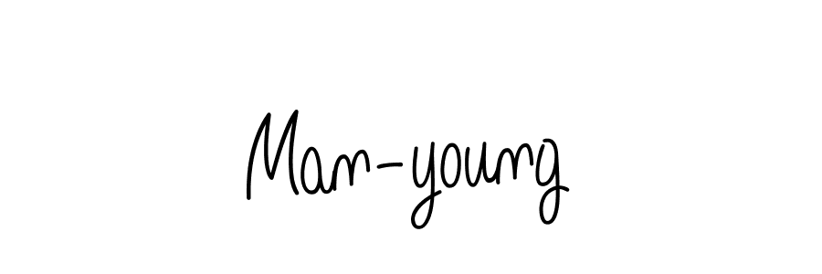 Check out images of Autograph of Man-young name. Actor Man-young Signature Style. Angelique-Rose-font-FFP is a professional sign style online. Man-young signature style 5 images and pictures png