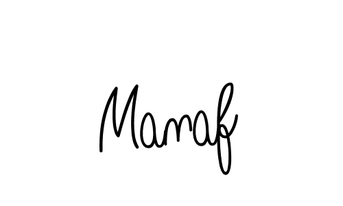 Manaf stylish signature style. Best Handwritten Sign (Angelique-Rose-font-FFP) for my name. Handwritten Signature Collection Ideas for my name Manaf. Manaf signature style 5 images and pictures png