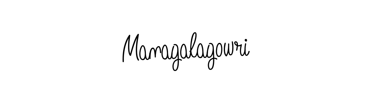 It looks lik you need a new signature style for name Managalagowri. Design unique handwritten (Angelique-Rose-font-FFP) signature with our free signature maker in just a few clicks. Managalagowri signature style 5 images and pictures png