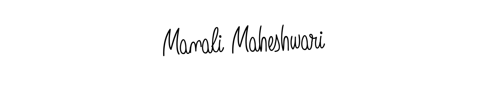 It looks lik you need a new signature style for name Manali Maheshwari. Design unique handwritten (Angelique-Rose-font-FFP) signature with our free signature maker in just a few clicks. Manali Maheshwari signature style 5 images and pictures png