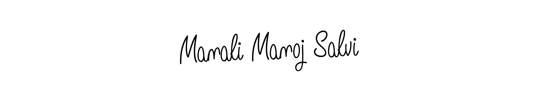 Also You can easily find your signature by using the search form. We will create Manali Manoj Salvi name handwritten signature images for you free of cost using Angelique-Rose-font-FFP sign style. Manali Manoj Salvi signature style 5 images and pictures png