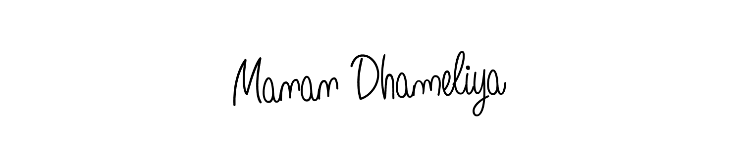 Here are the top 10 professional signature styles for the name Manan Dhameliya. These are the best autograph styles you can use for your name. Manan Dhameliya signature style 5 images and pictures png